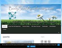 Tablet Screenshot of bodysoulapothecary.com